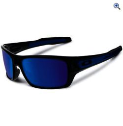 Oakley Turbine Sunglasses (Black Ink/Sapphire Iridium) - Colour: Blue